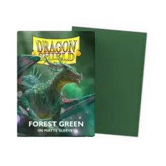 Dragon Shield - Forest Green - Matte Sleeves - Standard Size (100 ct.)